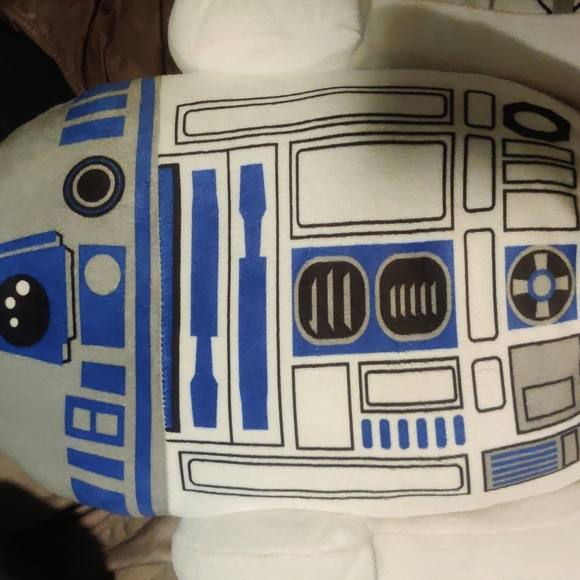 R2d2 15" plush stuffed pillow - Picture 2 of 5